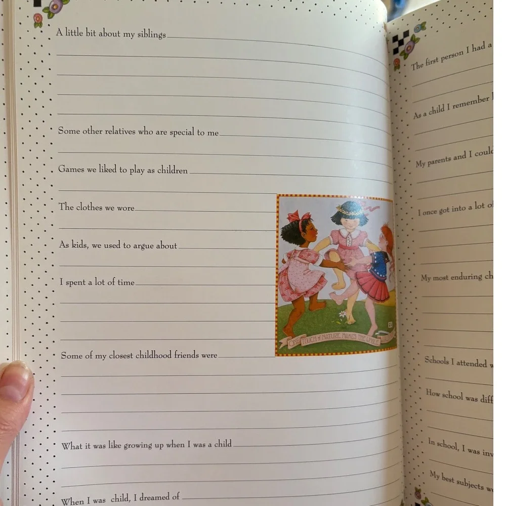 Mary Engelbreit A Mothers Journal Collection of Family Memories Hardcover 1993